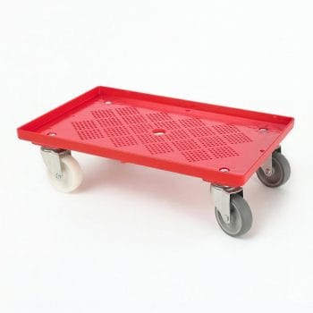 Τροχήλατο καροτσάκι κόκκινο